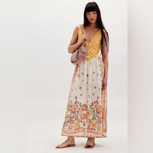 NWOT Free People Bali Honeydew Jumpsuit